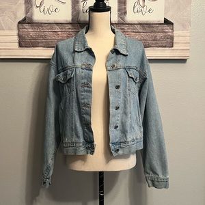 🧥Bill Blass Woman’s Light Blue Jean Jacket Size Large